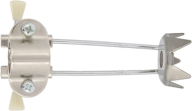 Jonlaki Cane Tips for Ice, All Terrain Heavy Duty Metal 4 Prong Retractable Ice Cane Tip Attachment for Ice Snow Canes Crutches Walkers, Tip Points for Winter Snow Safety - Image 1